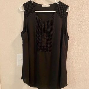 Black beautiful sleeves blouse